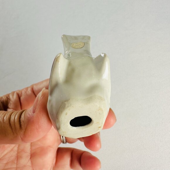 Ceramic Porcelain Figurines Lot 4 Diamondback Terrapin Turtle Deer Sparrow Toad - Picture 7 of 9